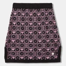 Blue Giraffe Kids Black, Lilac Skirt-image-97