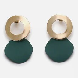 Sohi Gold Plated Designer Drop Earrings-18
