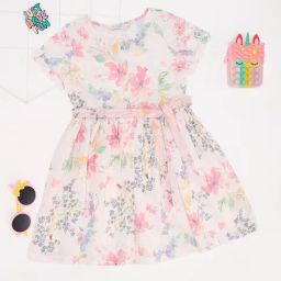 Akkriti by Pantaloons Girls White Dress-image-63