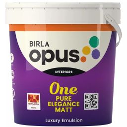 Birla Opus One Pure Elegance Matte 10 L Tintable White Emulsion Paint For Interior Walls, 941003-image-31