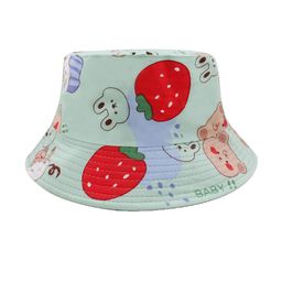 JENNA Unisex Kids Green Self Design Sun Hat-18
