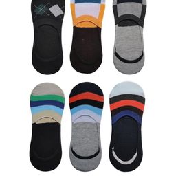 Voici Unisex Pair Of 6 No-Show Loafer Socks-image-84