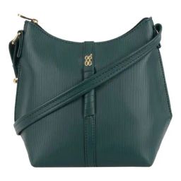 Baggit Green Textured Small Hobo Bag-image-60