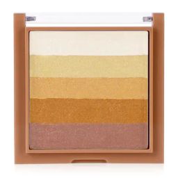 Half N Half Glow Brick Multi-Use Baked Highlighter, Luminousgold, 05 - 7.5 gm-24