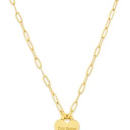 Juicy Couture Ashley Mini Golden Necklace-15