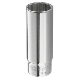 FACOM 6.35 mm (1/4 inch) Deep Socket 12 Point, R.5.5EL-14