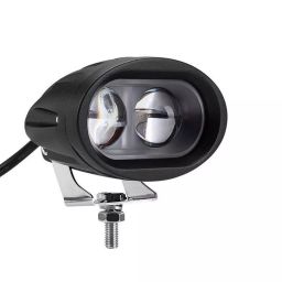 AllExtreme EX2OFY2 2 LED Oval Projector Fog Light 20W -Yellow Set of 2-image-2