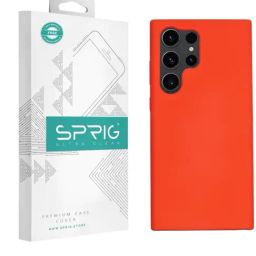 Sprig Back Cover for SAMSUNG Galaxy S23 Ultra 5G (Orange)-image-75