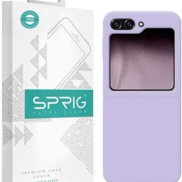 Sprig Back Cover for SAMSUNG GALAXY Z FLIP 5 (Purple)-image-87