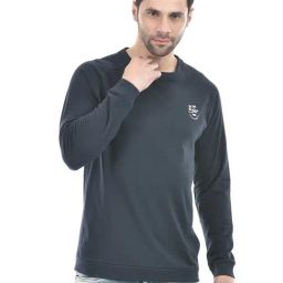 Lawman Pg3 Navy Regular Fit Printed Cotton Sweatshirt-picture-29