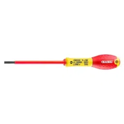 FACOM 202 mm Expert 1000 Volt Insulated Screwdrivers For Slotted Head Screws, E165412-40
