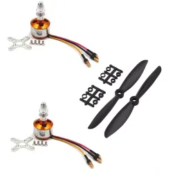 Invento 800KV BLDC Brushless Motor + 6045 152.4 mm (6 Inch) Propeller Quadcopter mini kit ISC 1533-3A-13