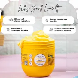 MEGLOW Set Of 3 Mango Yogurt 48Hrs Hydrating & Moisturizing Body Cream - 200 ml Each image 5