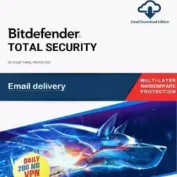 Bitdefender Total Security 10 Device 3 Year (Email Delivery - No CD) image 1