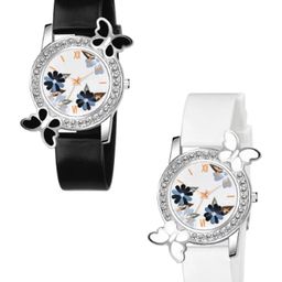 Miss Perfect Women Set Of 2 Printed Dial & Straps Analogue Watch-picture-28