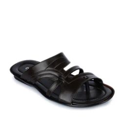 Coolers by Liberty Men's Dark Brown Casual Sandals-image-61