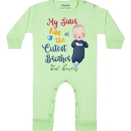 Arvesa Infants Printed Rompers-image-4
