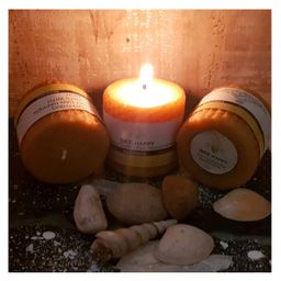 Pratha Naturals Pure Beeswax Candle Hope Inspirational Series Pack of 2 - 200 g-12