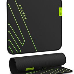 Archer Tech Lab Quiver 300 L Gaming Mousepad, Night Glow Design, Anti Fray Edges, High Speed+Low Friction Jacquard Cloth Surface, Hexagonal Anti Skid Base, Water-Resistant, Sturdy Multi-Layer Built-17