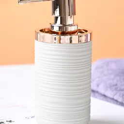 Voncasa Light Beige Soap Dispenser - 240 ml-picture-15