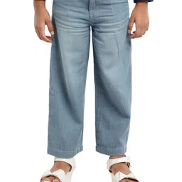 Under Fourteen Only Mild Washed Denim Jeans - Navy Blue-picture-20