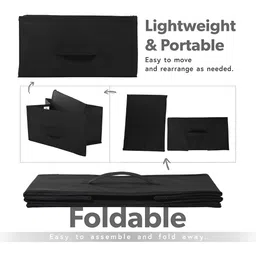 Aura Black Set of 1 Regular Drawer Organiser Organisers image 4