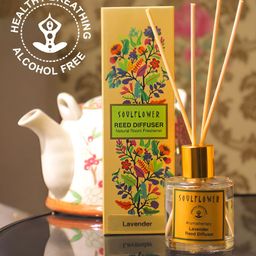 Soulflower Lavender Reed Diffuser 50 ml-37