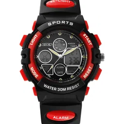 Zoop Boys Bracelet Style Straps Analogue and Digital Watch 16033PP04W-58