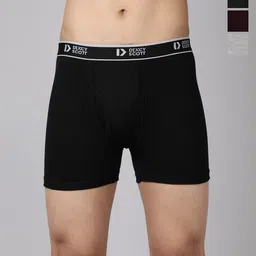 Dixcy Scott Originals Pack Of 5 Super Combed Cotton Short Trunks CROSS-TRNK-P5, BGNOW-24