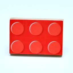 Pinch of Pretty Red Wooden LEGO-Inspired Knobs-42