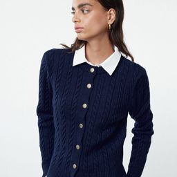 Trendyol Women Cable Knit Cardigan-picture-8