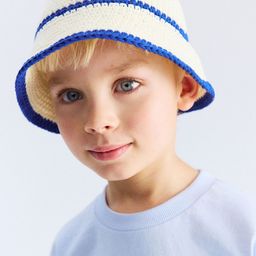 H&M Crochet-Look Cotton Bucket Hat-50