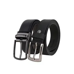 Hayes London Men Pack Of 2 Leather Reversible Formal Belt-image-59