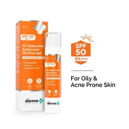 The Derma Co. 1% Hyaluronic Sunscreen Oil-Free Gel -50 g-30