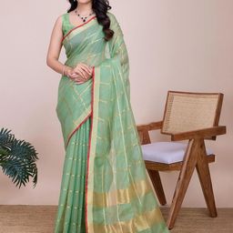 VARNI FABRICS Woven Design Kota Saree-image-17