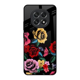 QRIOH Floral Printed Oppo F29 5G Back Case Mobile Accessories-image-84