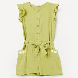 Fame Forever by Lifestyle Girls Flutter Sleeve Cotton Shirt Dress-picture-35