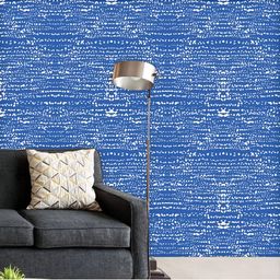 ArtzFolio Printed UV-Resistant Anti-Bacterial Japanese Shibori Ikat Peel & Stick Wallpaper-image-93