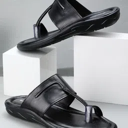 Greentech Men Kolhapuri Comfort Sandals-image-7