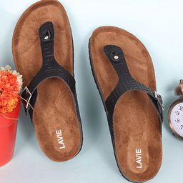 Lavie Women Open Toe Flats with Buckles-image-41