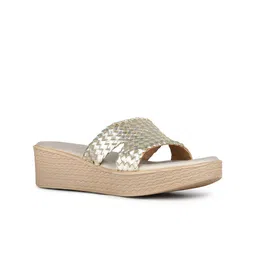 Inc 5 Ethnic Wedge Laser Cuts Sandals-25