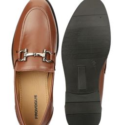 Provogue Men Leather Formal Loafers-image-26