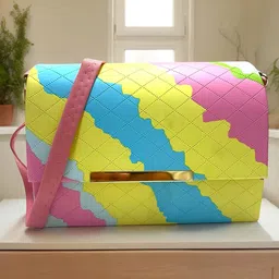 SKORPIO PU Oversized Structured Tote Bag with Quilted-6
