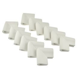 Syga C Shape Corner Edge Guard Pack of 12 - White-21