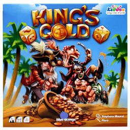 Smilykiddos King's Gold Board Game - Golden-15