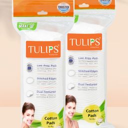 Tulips Cotton Pads Pack of 2 - 50 Pieces Each-picture-11