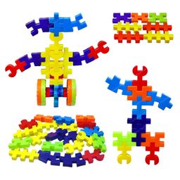 FunBlast DIY Building Blocks Multicolor - 37+ Pieces-image-17