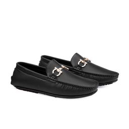 riffway Men Colourblocked PU Loafers-image-17