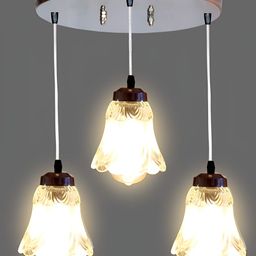 GAUVIK Transparent Glass Ceiling Lamp-15