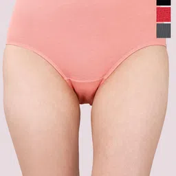 Soie Pack Of 3 Assorted HipsterBriefs 3HWB-31 ASSORTED-image-18